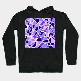 Stained Glass Lavender and Pink Hoodie